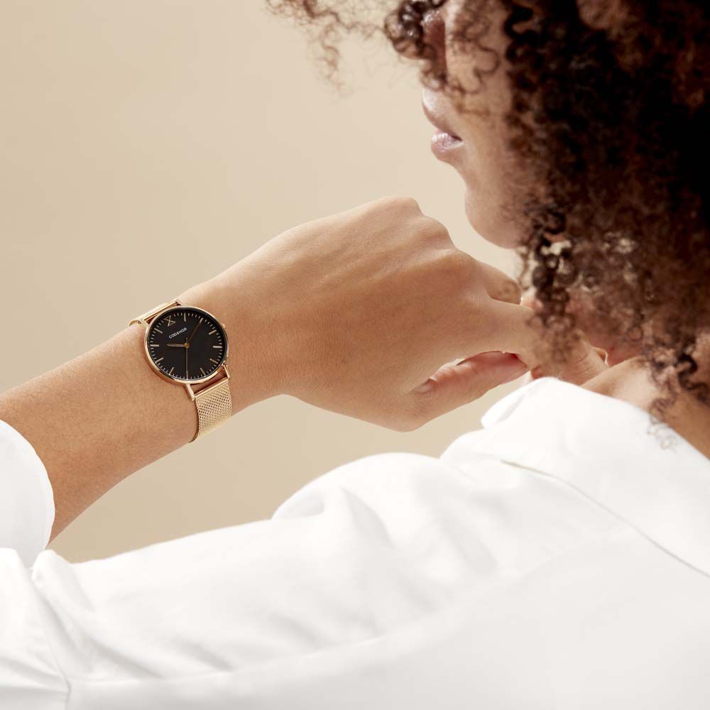 Montre Codhor Cindy Noir - Montres étanches Femme | Marc Orian