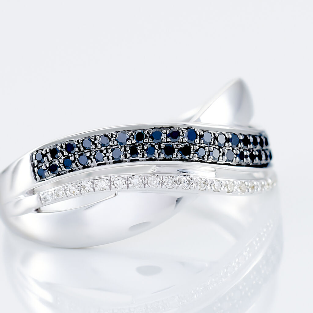 Bague Merlin Or Blanc Diamant - Bagues Femme | Marc Orian