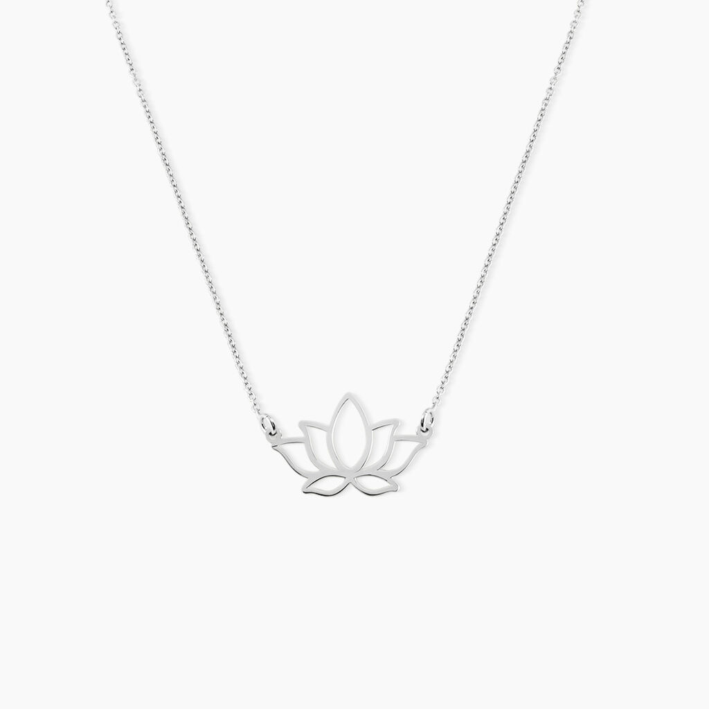 Collier Raia Argent Blanc - Colliers fantaisie Femme | Marc Orian