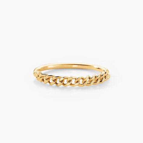 Bague Serenity Plaque Or Jaune - Bagues dorées Femme | Marc Orian