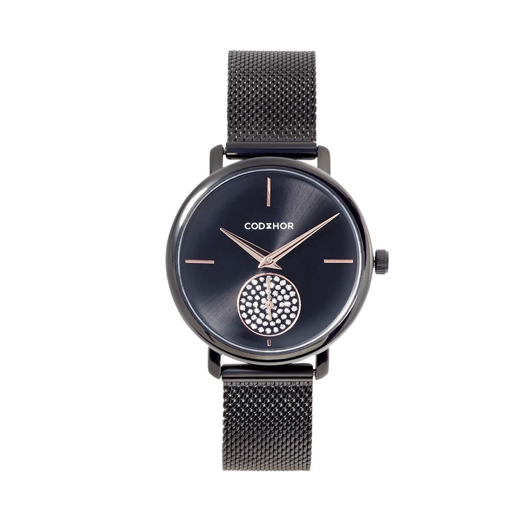 Montre Codhor Amele Noir - Montres étanches Femme | Marc Orian