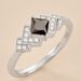 Bague Maymana Argent Blanc Oxyde De Zirconium - Solitaires Femme | Marc Orian