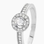 Bague M&eacute;lissande Argent Blanc Oxyde De Zirconium - Bijoux fantaisie Femme | Marc Orian