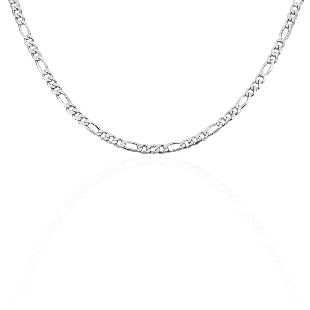 Chaîne Vivian Alternee 1/3 Argent Blanc - Chaines Homme | Marc Orian