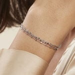 Bracelet Marie-armelle Argent Blanc - Bracelets fantaisie Femme | Marc Orian