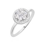 Bague Eryne Argent Blanc Oxyde De Zirconium - Bijoux fantaisie Femme | Marc Orian