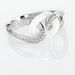 Bague Link Argent Blanc Céramique Et Oxyde De Zirconium - Bagues avec pierre Femme | Marc Orian