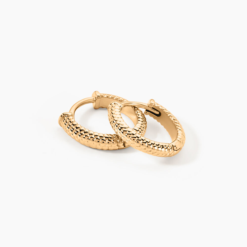 Cr&eacute;oles Ol&eacute;na Plaqu&eacute; Or Jaune - Cr&eacute;oles Femme | Marc Orian