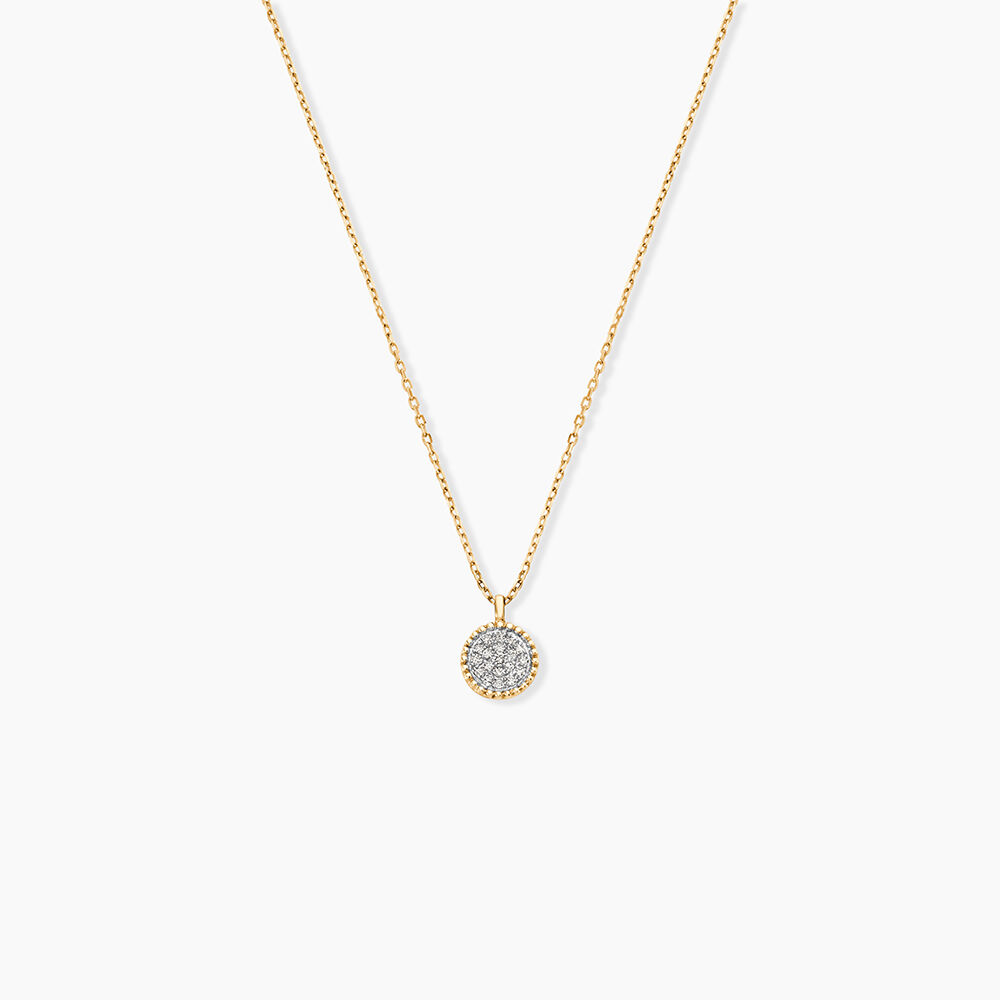 Collier Vaina Or Jaune Diamant - Colliers avec pierres Femme | Marc Orian