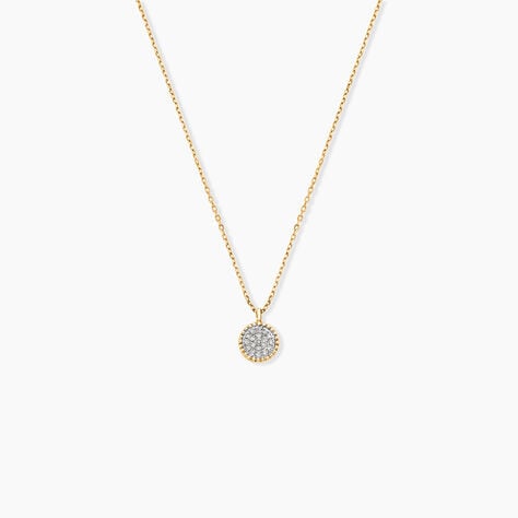 Collier Vaina Or Jaune Diamant - Colliers avec pierres Femme | Marc Orian