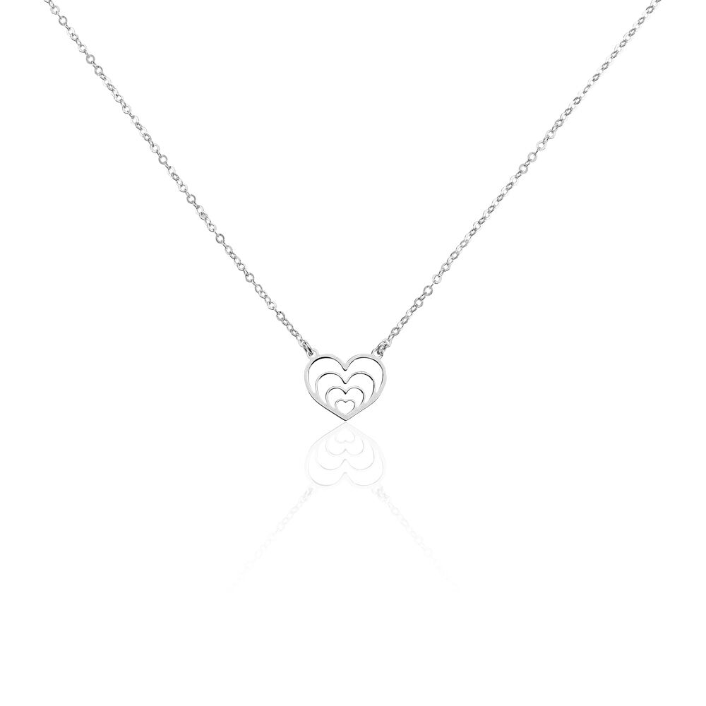 Collier Naleen Argent Blanc - Colliers Femme | Marc Orian