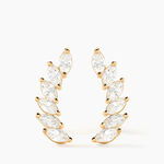 Bijoux D'oreilles Sparkle Or Jaune Oxyde De Zirconium - Piercings d'oreilles Femme | Marc Orian