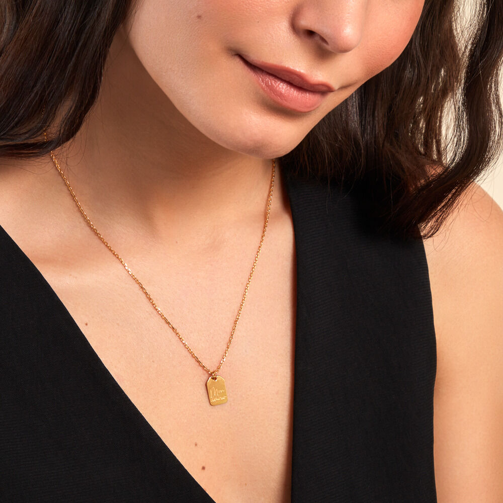 Collier Eurydice Plaqué Or Jaune - Colliers ete Famille | Marc Orian