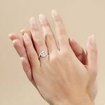 Bague Barbara Or Blanc Diamant - Parures de mariage Femme | Marc Orian