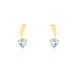 Boucles D'oreilles Puces Salona Or Jaune Topaze - Puces Femme | Marc Orian