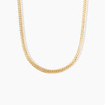 Collier Doline Maille Anglaise Or Jaune - Chaines Femme | Marc Orian