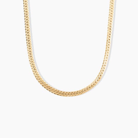 Collier Doline Maille Anglaise Or Jaune - Chaines Femme | Marc Orian