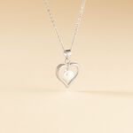 Collier Ainhoa Maille For&ccedil;at Argent Blanc Perle De Culture - Colliers avec pierres Femme | Marc Orian