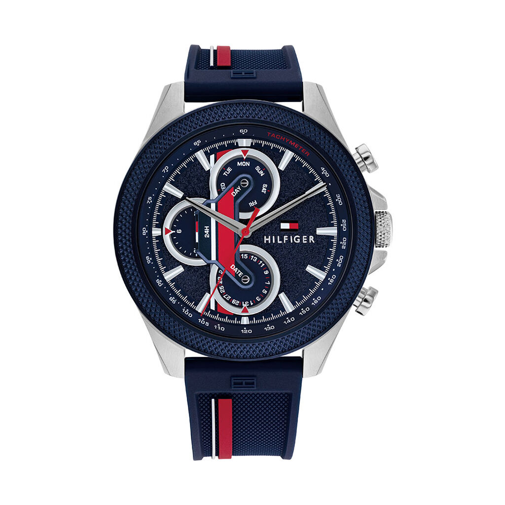 Montre Tommy Hilfiger Clark Bleu - Montres étanches Homme | Marc Orian