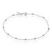 Bracelet Elea Argent Blanc - Bracelets chaînes Femme | Marc Orian