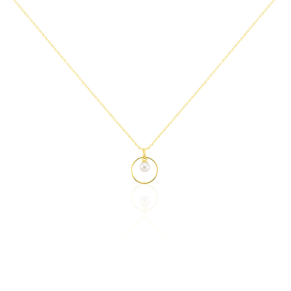 Collier Salvine Or Jaune Perle De Culture - Colliers avec pierres Femme | Marc Orian