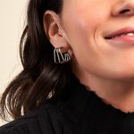 Cr&eacute;oles Stormie Acier Blanc - Cr&eacute;oles Femme | Marc Orian