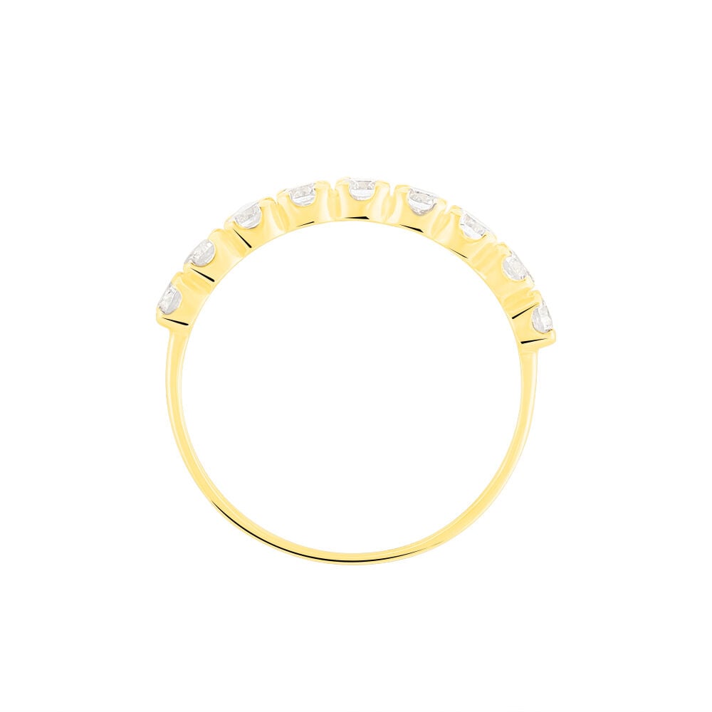 Alliance Marlin Or Jaune Oxyde De Zirconium - Alliances duo Femme | Marc Orian