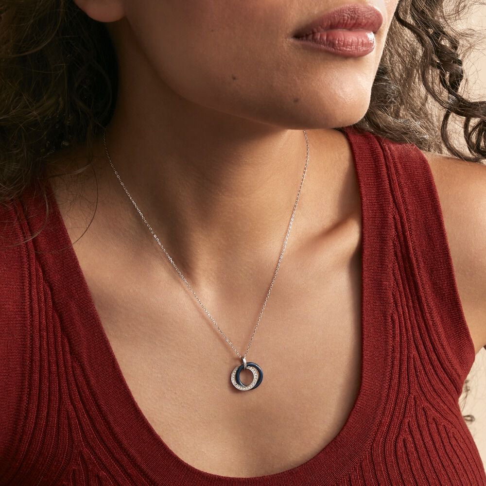 Collier Grizzel Argent Céramique Oxyde - Colliers avec pierres Femme | Marc Orian