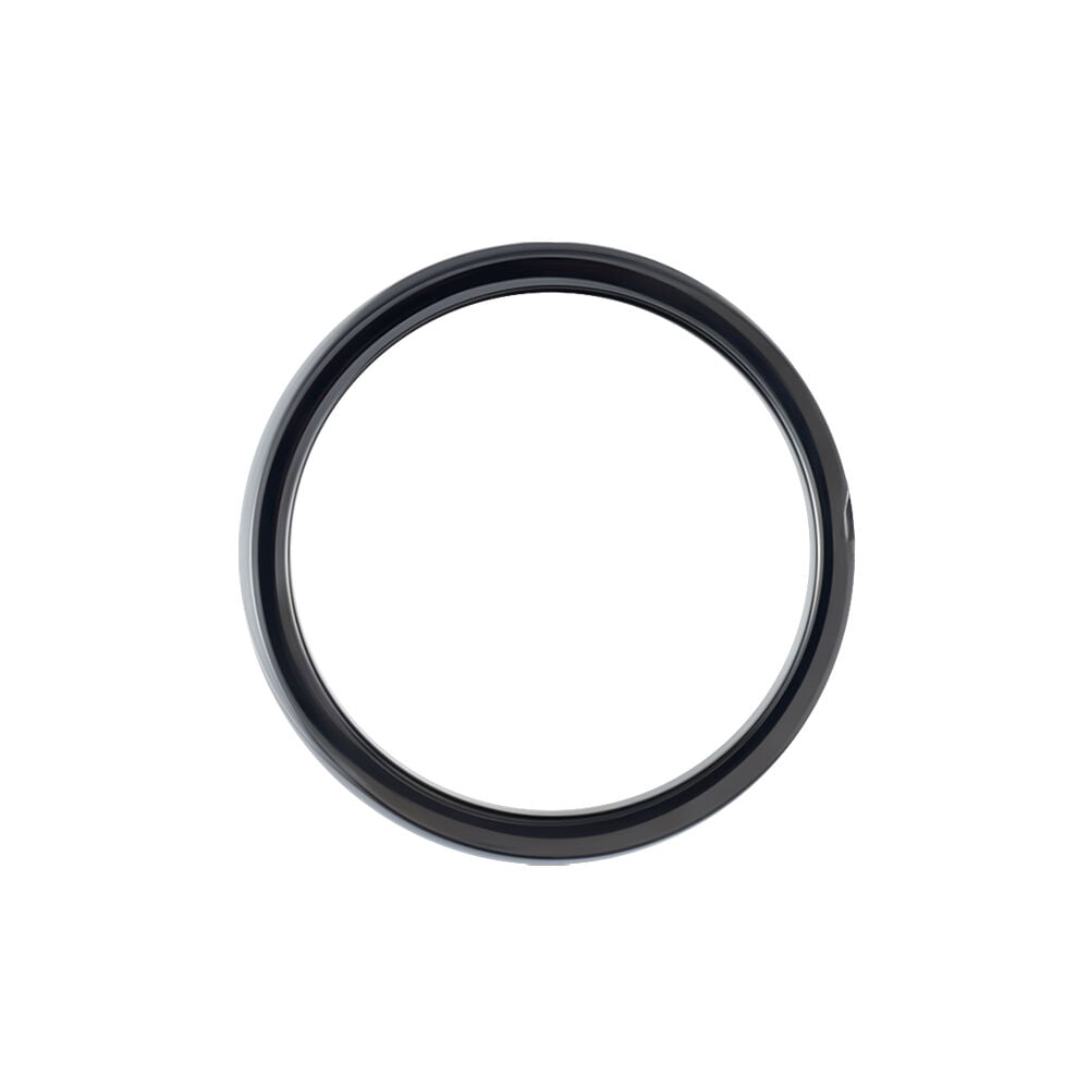 Bague Phebus Him Clyde Acier Noir - Bagues Homme | Marc Orian