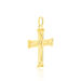 Pendentif Benny Croix Ciselee Or Jaune - Pendentifs Famille | Marc Orian