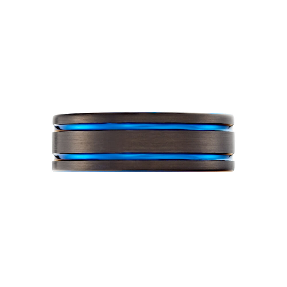 Bague Jourdan Homme Bada Tungstene Noir - Fête des pères Homme | Marc Orian