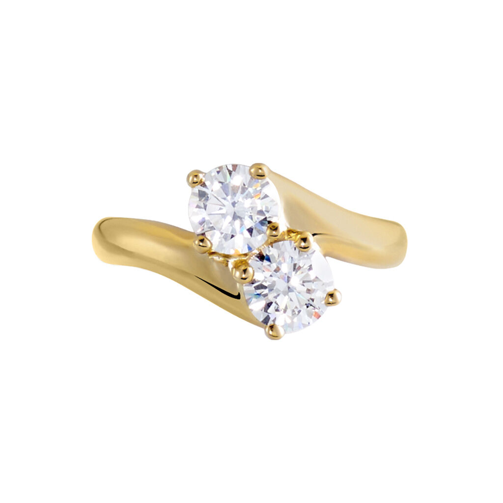 Bague Laban Plaqué Or Oxyde - Bague fantaisie Femme | Marc Orian
