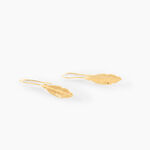 Boucles D'oreilles Pendantes Delphinium Or Jaune - Pendantes Femme | Marc Orian