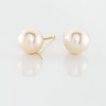 Boucles D'oreilles Suki Or Jaune Perle De Culture - Boucles d'oreilles mariage Femme | Marc Orian