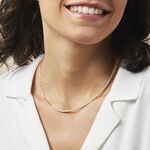 Collier Jayna Maille Palmier Or Jaune - Chaines Femme | Marc Orian