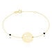 Bracelet Or Jaune Spinelle - Bracelets Medailles Femme | Marc Orian