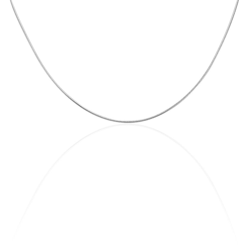 Chaîne Simineae Argent Blanc - Chaines Femme | Marc Orian