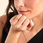 Bague Elyana Argent Rose Oxyde De Zirconium - Bijoux fantaisie Femme | Marc Orian