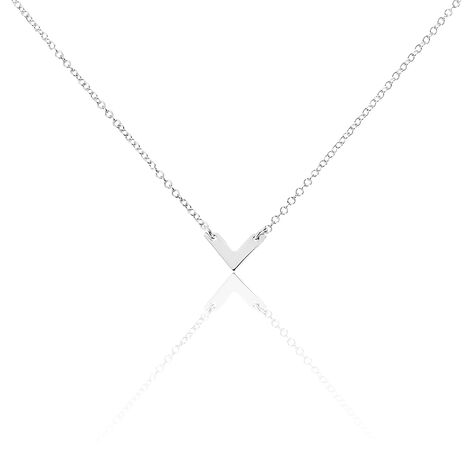 Collier Veroniica Argent Blanc - Colliers Femme | Marc Orian