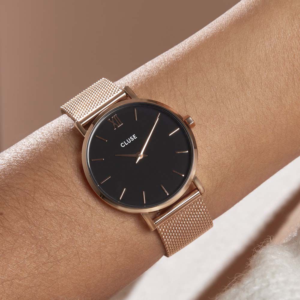 Montre cluse fond noir store