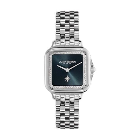 Montre Olivia Burton Grosvenor Bleu - Montres &eacute;tanches Femme | Marc Orian