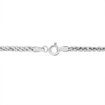 Collier Jany Maille Palmier Or Blanc - Chaines Femme | Marc Orian