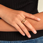 Bague Alfreda Acier Jaune - Bijoux fantaisie Femme | Marc Orian