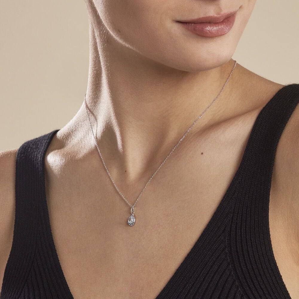 Collier Argent Tania Oxydes De Zirconium - Colliers avec pierres Femme | Marc Orian