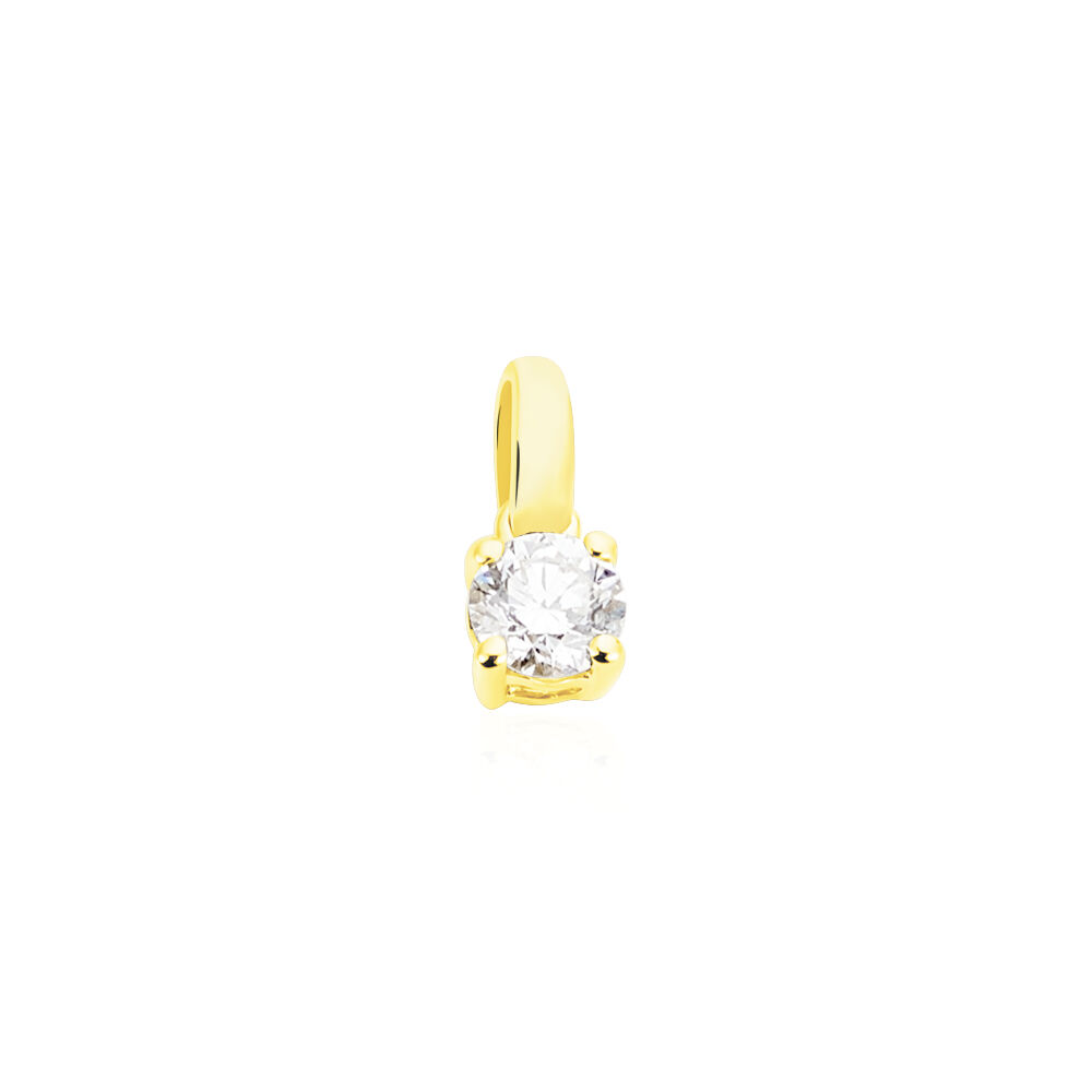 Pendentif Victoria Or Jaune Diamant - Pendentifs Femme | Marc Orian