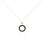 Collier L'incessante Or Jaune Onyx Spinelle - Colliers avec pierres Femme | Marc Orian