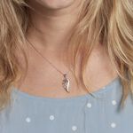 Collier Soliana Argent Blanc Oxyde De Zirconium - Colliers avec pierres Femme | Marc Orian