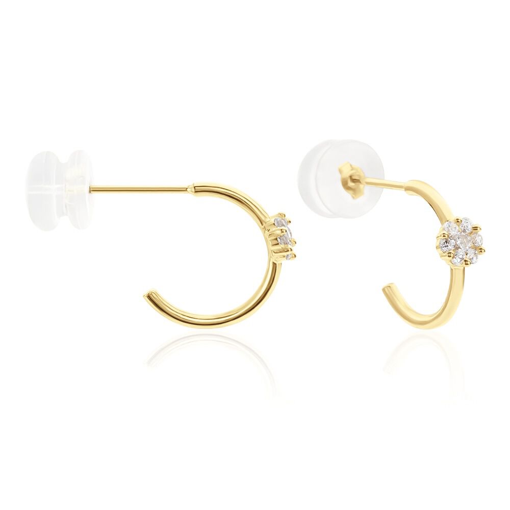 Cr&eacute;oles Orinda Or Jaune Oxyde De Zirconium - Cr&eacute;oles Femme | Marc Orian