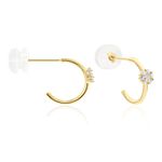 Cr&eacute;oles Orinda Or Jaune Oxyde De Zirconium - Cr&eacute;oles Femme | Marc Orian