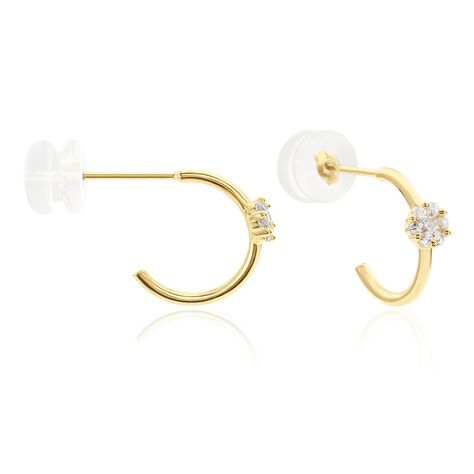 Cr&eacute;oles Orinda Or Jaune Oxyde De Zirconium - Cr&eacute;oles Femme | Marc Orian